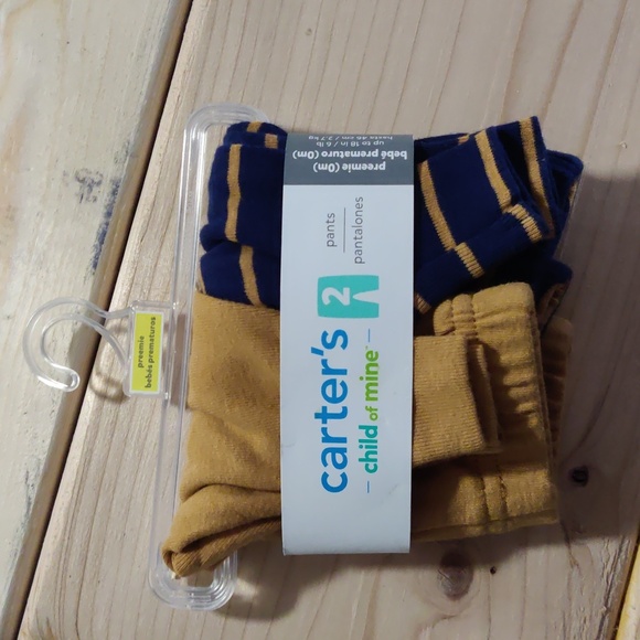 Carter's 2 pack premie pants - Picture 3 of 3